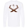 Unisex Gold Soft Touch Long Sleeve T-Shirt Thumbnail