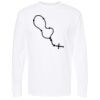 Unisex Gold Soft Touch Long Sleeve T-Shirt Thumbnail