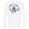 Unisex Gold Soft Touch Long Sleeve T-Shirt Thumbnail