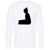 Unisex Gold Soft Touch Long Sleeve T-Shirt Thumbnail
