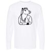 Unisex Gold Soft Touch Long Sleeve T-Shirt Thumbnail