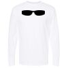Unisex Gold Soft Touch Long Sleeve T-Shirt Thumbnail
