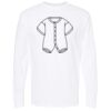 Unisex Gold Soft Touch Long Sleeve T-Shirt Thumbnail