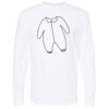 Unisex Gold Soft Touch Long Sleeve T-Shirt Thumbnail