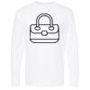 Unisex Gold Soft Touch Long Sleeve T-Shirt Thumbnail