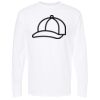 Unisex Gold Soft Touch Long Sleeve T-Shirt Thumbnail