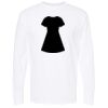 Unisex Gold Soft Touch Long Sleeve T-Shirt Thumbnail