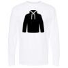 Unisex Gold Soft Touch Long Sleeve T-Shirt Thumbnail