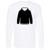 Unisex Gold Soft Touch Long Sleeve T-Shirt Thumbnail