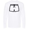 Unisex Gold Soft Touch Long Sleeve T-Shirt Thumbnail
