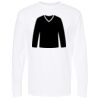 Unisex Gold Soft Touch Long Sleeve T-Shirt Thumbnail