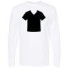 Unisex Gold Soft Touch Long Sleeve T-Shirt Thumbnail