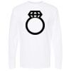 Unisex Gold Soft Touch Long Sleeve T-Shirt Thumbnail