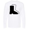 Unisex Gold Soft Touch Long Sleeve T-Shirt Thumbnail