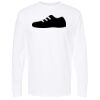 Unisex Gold Soft Touch Long Sleeve T-Shirt Thumbnail