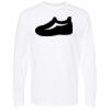 Unisex Gold Soft Touch Long Sleeve T-Shirt Thumbnail