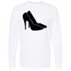 Unisex Gold Soft Touch Long Sleeve T-Shirt Thumbnail