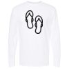 Unisex Gold Soft Touch Long Sleeve T-Shirt Thumbnail