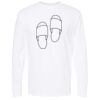 Unisex Gold Soft Touch Long Sleeve T-Shirt Thumbnail