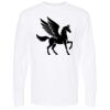 Unisex Gold Soft Touch Long Sleeve T-Shirt Thumbnail