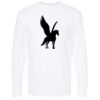 Unisex Gold Soft Touch Long Sleeve T-Shirt Thumbnail