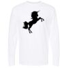 Unisex Gold Soft Touch Long Sleeve T-Shirt Thumbnail