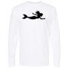 Unisex Gold Soft Touch Long Sleeve T-Shirt Thumbnail