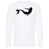 Unisex Gold Soft Touch Long Sleeve T-Shirt Thumbnail