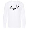 Unisex Gold Soft Touch Long Sleeve T-Shirt Thumbnail