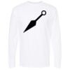 Unisex Gold Soft Touch Long Sleeve T-Shirt Thumbnail