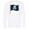 Unisex Gold Soft Touch Long Sleeve T-Shirt Thumbnail