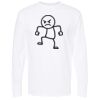 Unisex Gold Soft Touch Long Sleeve T-Shirt Thumbnail
