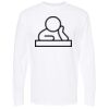 Unisex Gold Soft Touch Long Sleeve T-Shirt Thumbnail