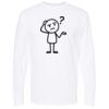 Unisex Gold Soft Touch Long Sleeve T-Shirt Thumbnail