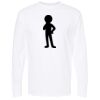 Unisex Gold Soft Touch Long Sleeve T-Shirt Thumbnail