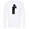 Unisex Gold Soft Touch Long Sleeve T-Shirt Thumbnail