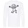 Unisex Gold Soft Touch Long Sleeve T-Shirt Thumbnail