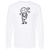 Unisex Gold Soft Touch Long Sleeve T-Shirt Thumbnail