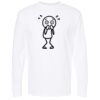 Unisex Gold Soft Touch Long Sleeve T-Shirt Thumbnail