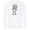 Unisex Gold Soft Touch Long Sleeve T-Shirt Thumbnail