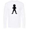 Unisex Gold Soft Touch Long Sleeve T-Shirt Thumbnail