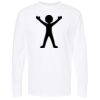 Unisex Gold Soft Touch Long Sleeve T-Shirt Thumbnail