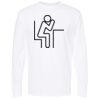 Unisex Gold Soft Touch Long Sleeve T-Shirt Thumbnail