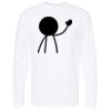 Unisex Gold Soft Touch Long Sleeve T-Shirt Thumbnail