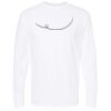 Unisex Gold Soft Touch Long Sleeve T-Shirt Thumbnail