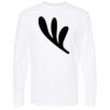 Unisex Gold Soft Touch Long Sleeve T-Shirt Thumbnail