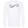Unisex Gold Soft Touch Long Sleeve T-Shirt Thumbnail