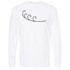 Unisex Gold Soft Touch Long Sleeve T-Shirt Thumbnail