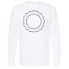 Unisex Gold Soft Touch Long Sleeve T-Shirt Thumbnail