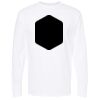 Unisex Gold Soft Touch Long Sleeve T-Shirt Thumbnail